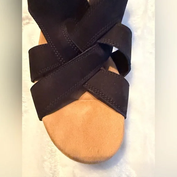 Clark’s Cork Wedge Sandals - Picture 8 of 14